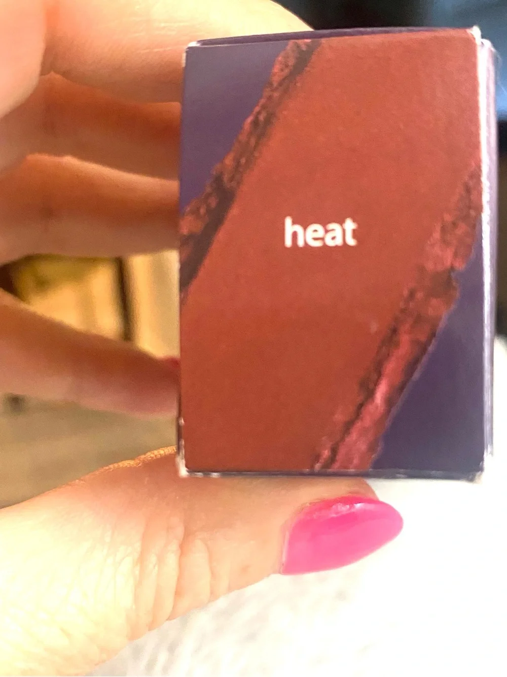 TARTE SmolderEyes Shadow Eye Liner w/Sharpener Heat (Matte Redwood) NIB